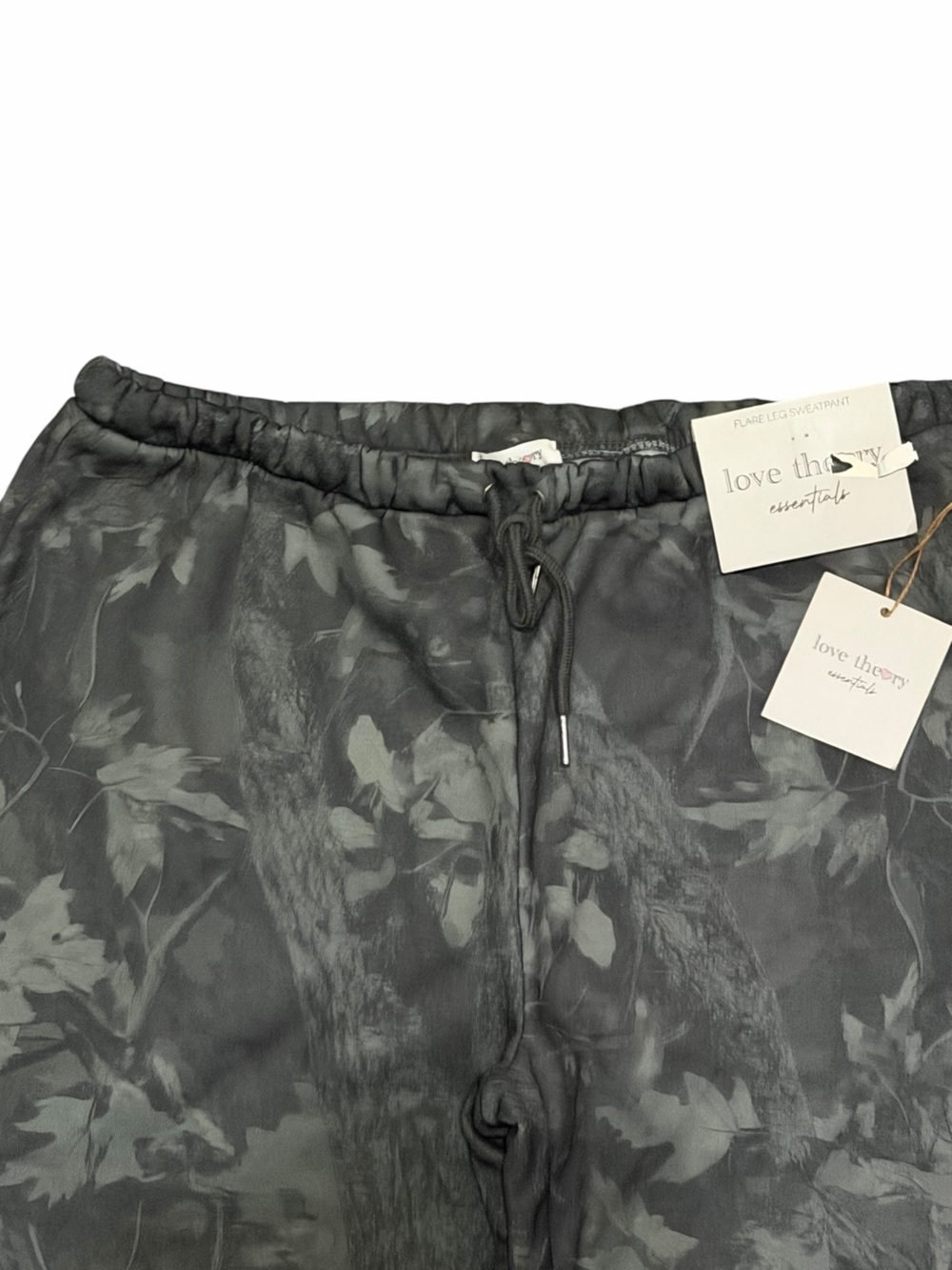 Love Theory Gray Camo Print Sweatpants size XL (J) nwt - Picture 3 of 5